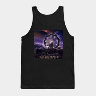 A fairy and a dark wolf Tank Top